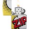 Zippo 2023 Zippo Comic Design, White Matte ZIP-49533 - alternate 2